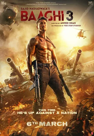 Baaghi 3 2020 Hindi HD Poster Download - filmyfly