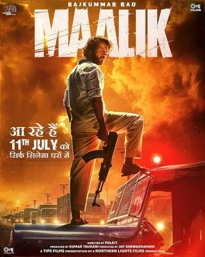 Maalik 2025 Hindi HD Poster Download - filmyfly