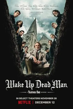 Wake Up Dead Man: A Knives Out Mystery 2025 Hindi Dual Audio HD Poster Download - filmyfly